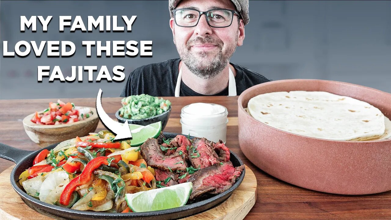 We Can’t STOP Eating These Steak Fajitas