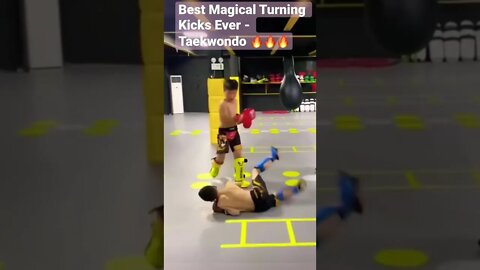 Best Magical Turning Kicks Ever - Taekwondo 🔥🔥🔥