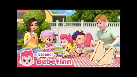 ¡Hagamos un Picnic en el Jardín!🧺 | Canción del Picnic | Bebefinn Canciones Infantiles