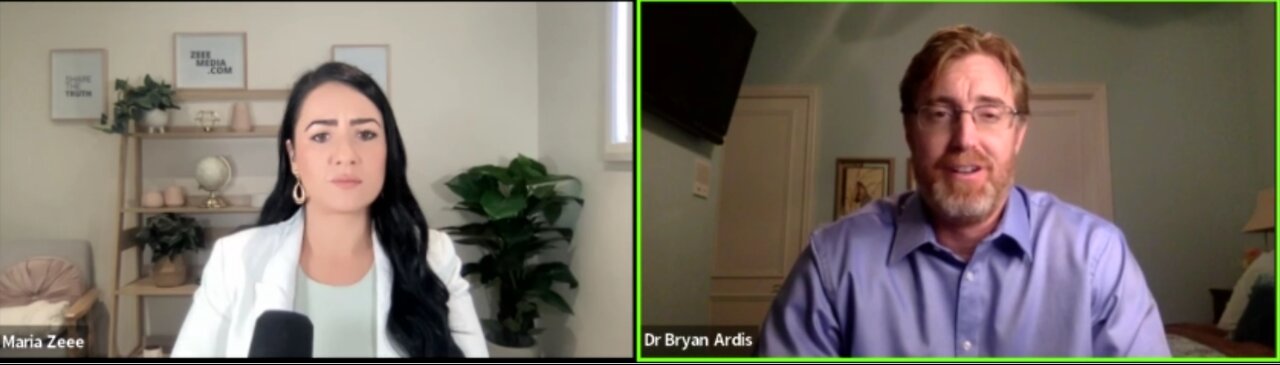 Maria Zeee Zoom interview with Dr. Bryan Ardis