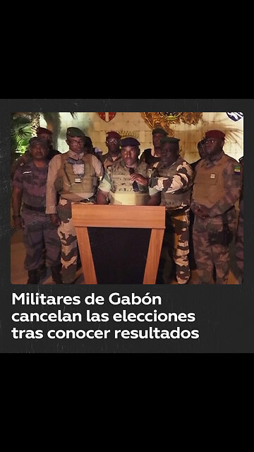 Líderes militares afirman que el presidente Bongo está bajo arresto domiciliario
