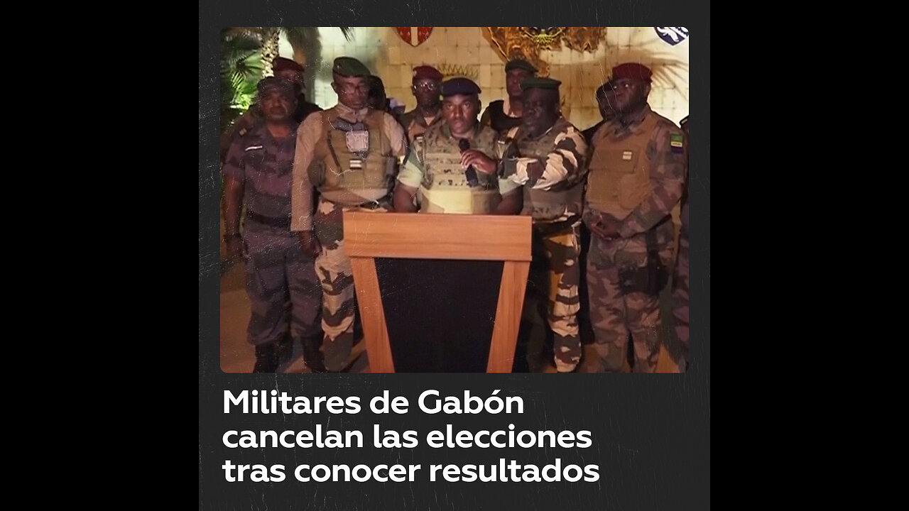 Líderes militares afirman que el presidente Bongo está bajo arresto domiciliario