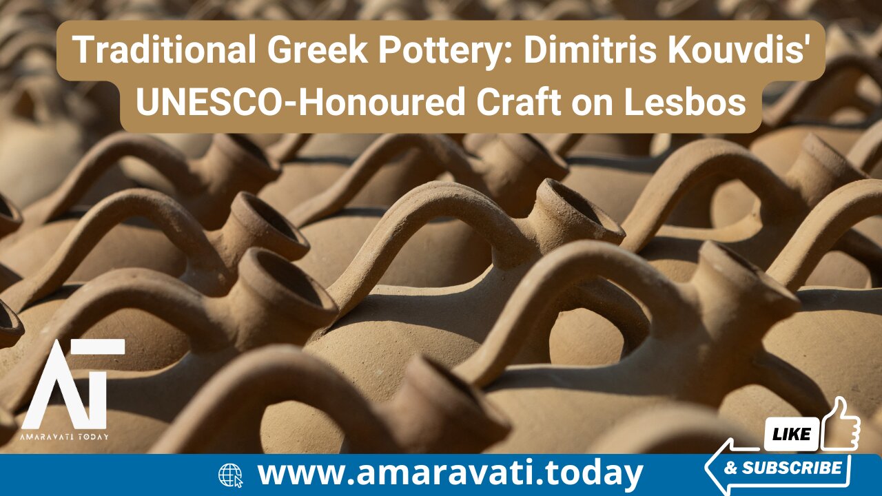 Traditional Greek Pottery Dimitris Kouvdis UNESCO Honoured Craft on Lesbos | Amaravati Today