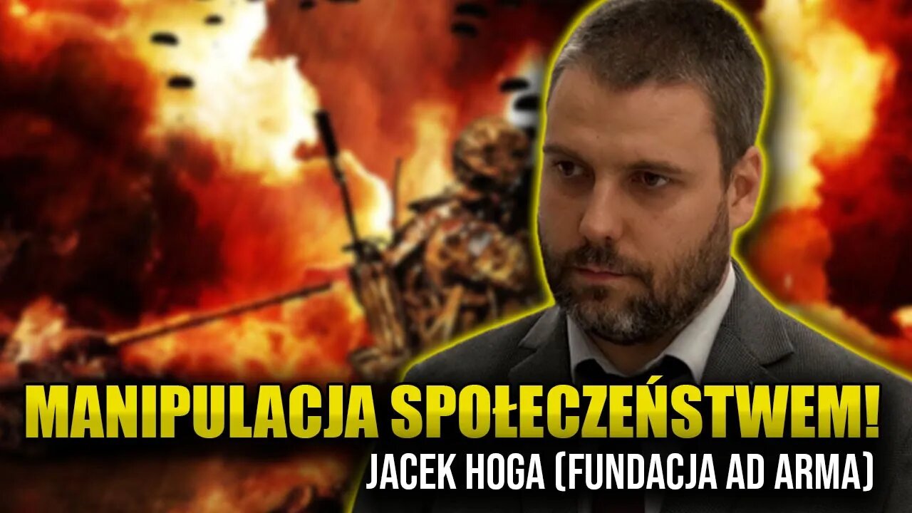 J. Hoga ujawnia KULISY MANIPULACJI społeczeństwem! Chodzi o akceptację WOJNY TOTALNEJ