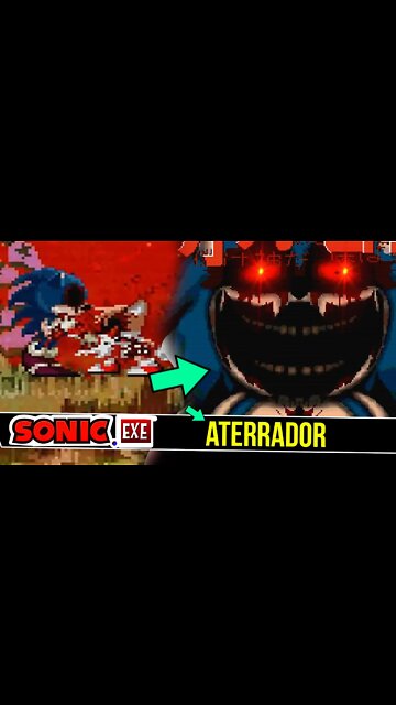 VOLTA do JOGO ASSUSTADOR do SONIC | Sonic.err - Rk play #shorts