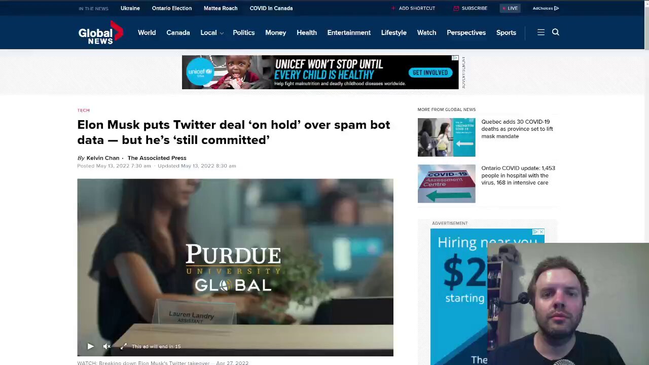 Elon Musk puts Twitter deal ‘on hold’ over spam bot data, but he’s ‘still committed’