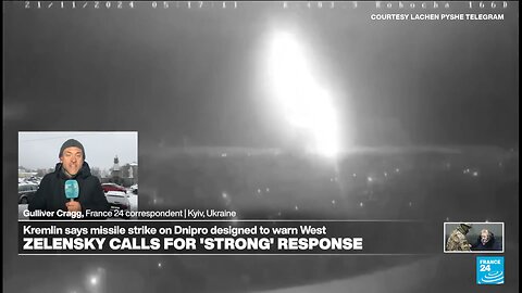 France 24: How things are going in Ukraine after Russia launched a new hypersonic IRBM missile?