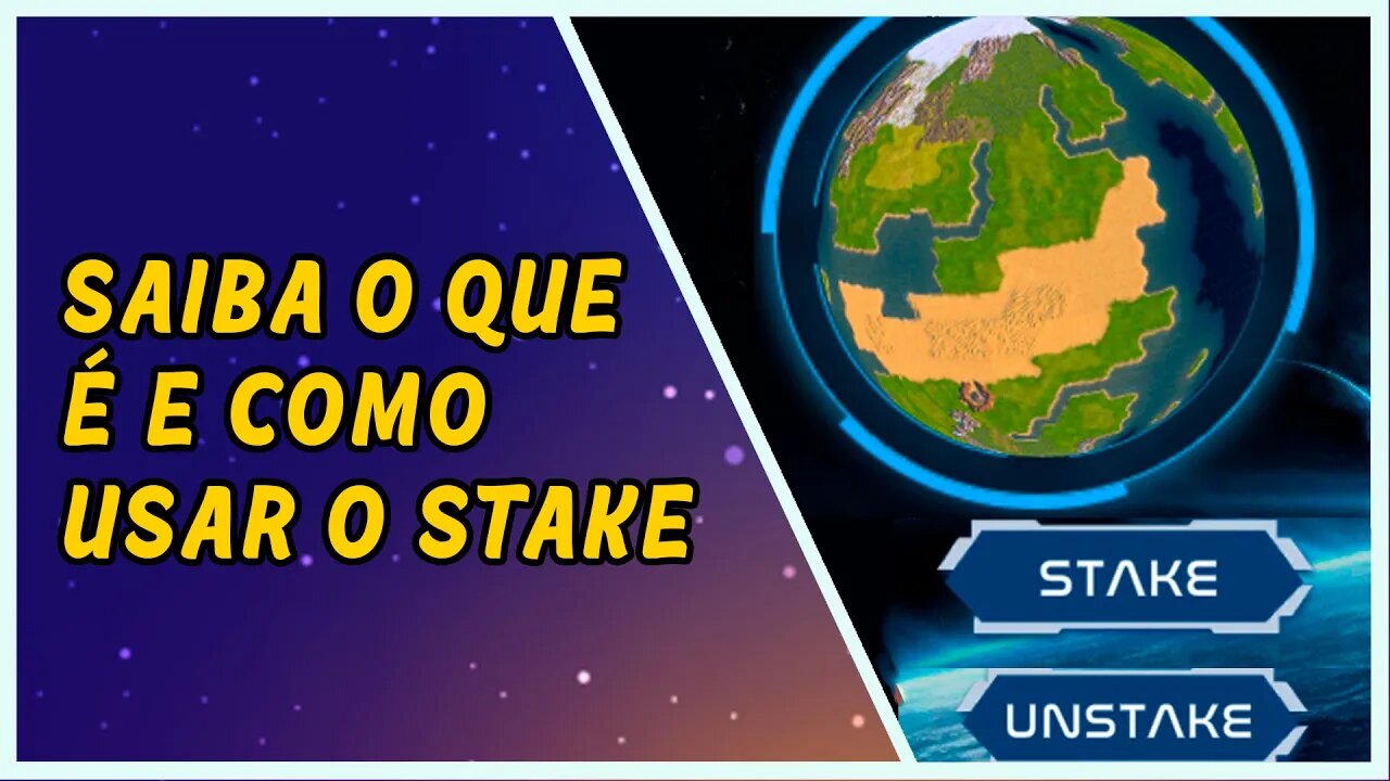 Entenda o que é STAKE em Alien Worlds