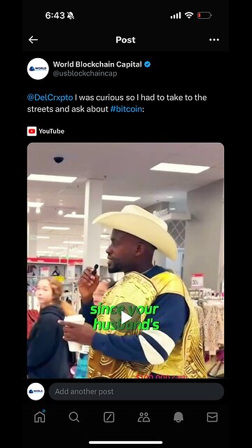 1 Bitcoin or $10,000?