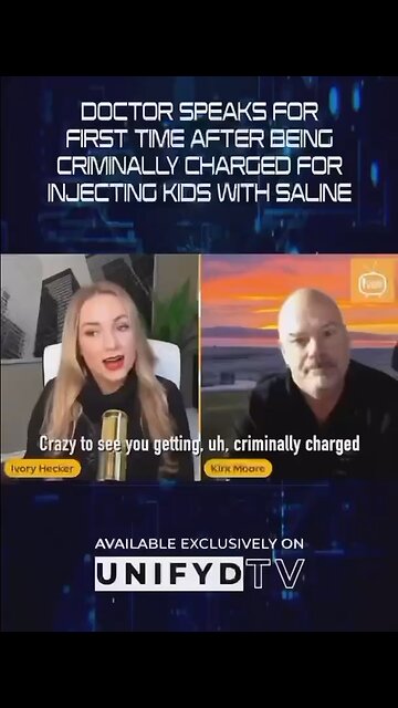 Doctor who injected kids with Saline charged