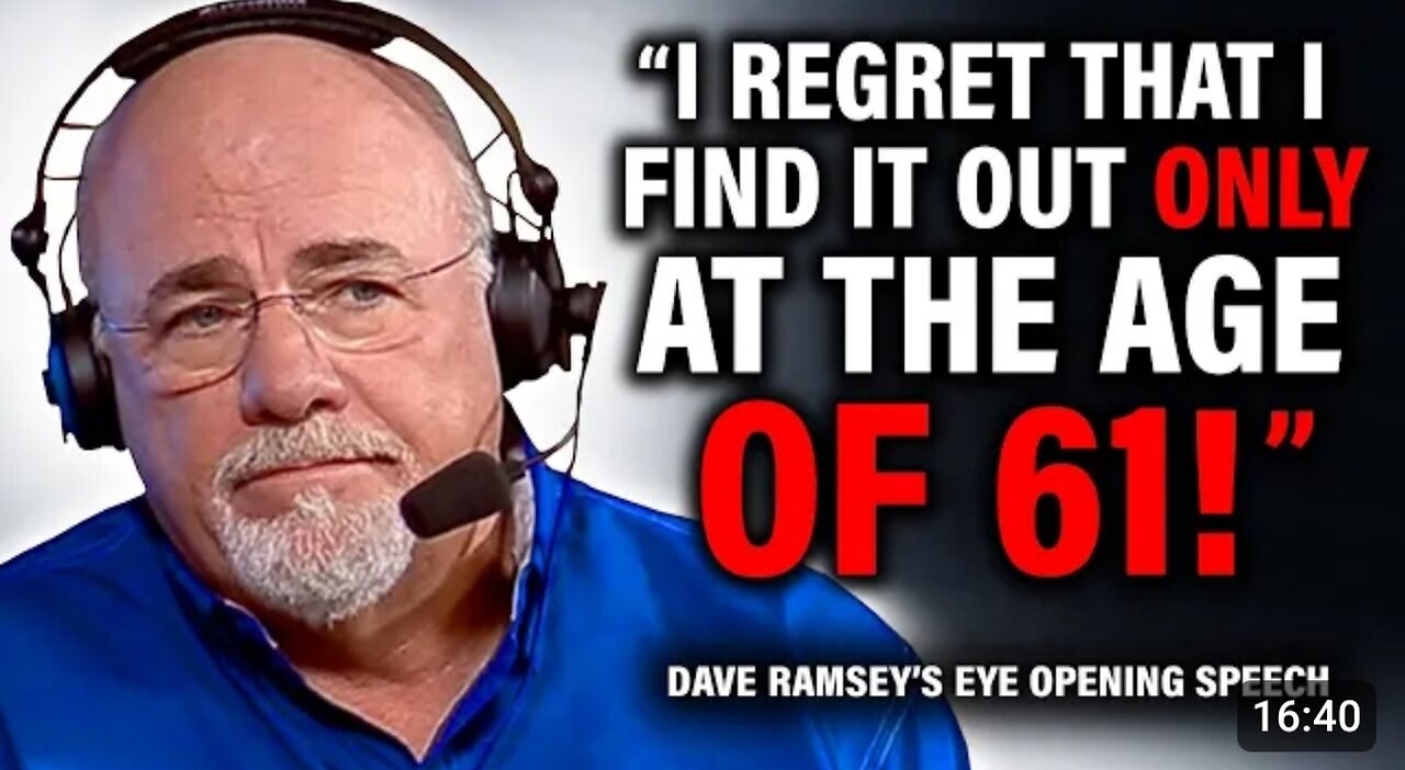 Dave Ramsey's Life Advice Will Leave You SPEECHLESS (MUST WATCH