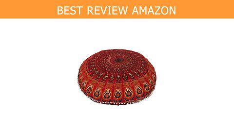 Anokhiart Cotton Mandala Cushion Ottoman Review