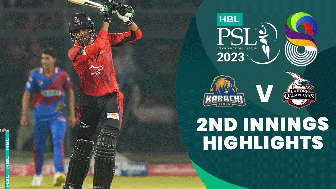 2nd Innings Highlights | Karachi Kings vs Lahore Qalandars | Match 8 | HBL PSL 8 | MI2T