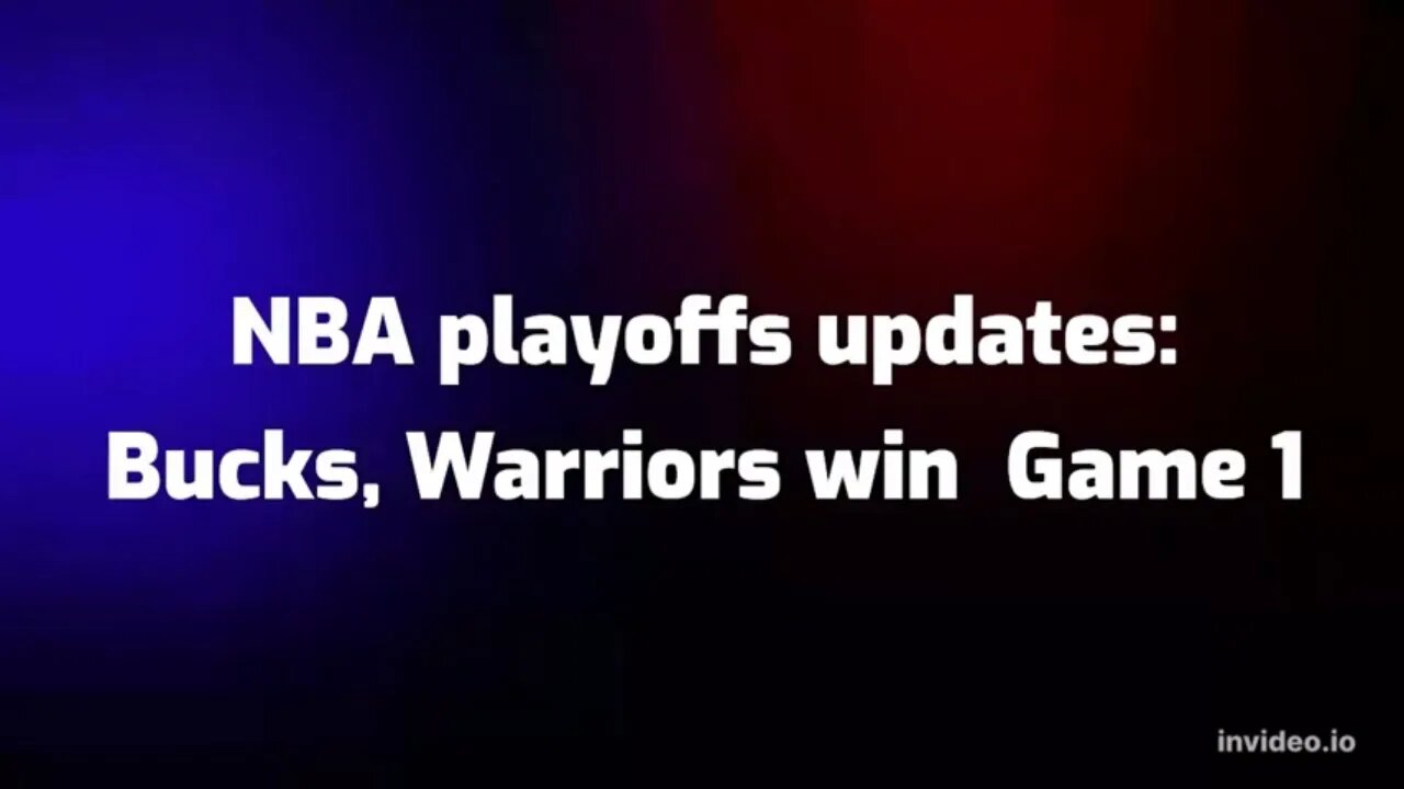 NBA playoffs 2022 updates Bucks, Warriors win Game 1