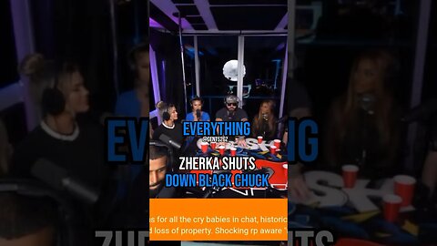 💥Zherka Shuts Down BLACK Chick 💀@JonZherka @FreshFitMiami #shorts