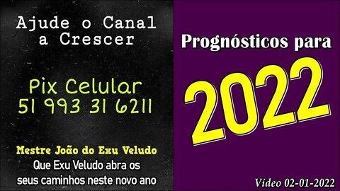 PROGNÓSTICOS PARA 2022 - O que fazer se estiver em dificuldade?