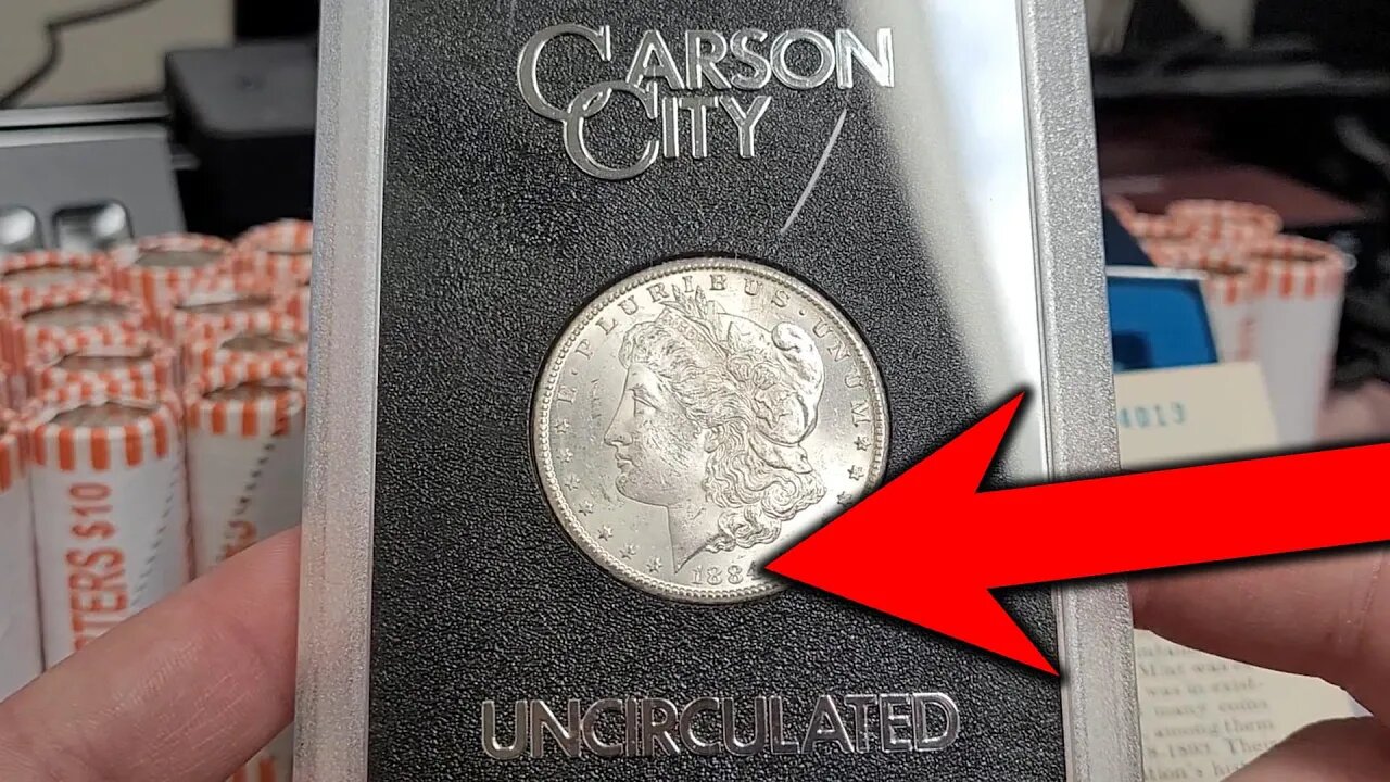 Old Silver Morgan Dollars from Carson City - JM Bullion Unboxing