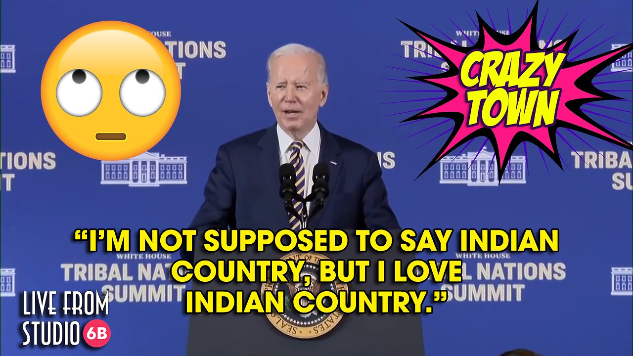 Joe Biden Loves Indian Country (Crazy Town)