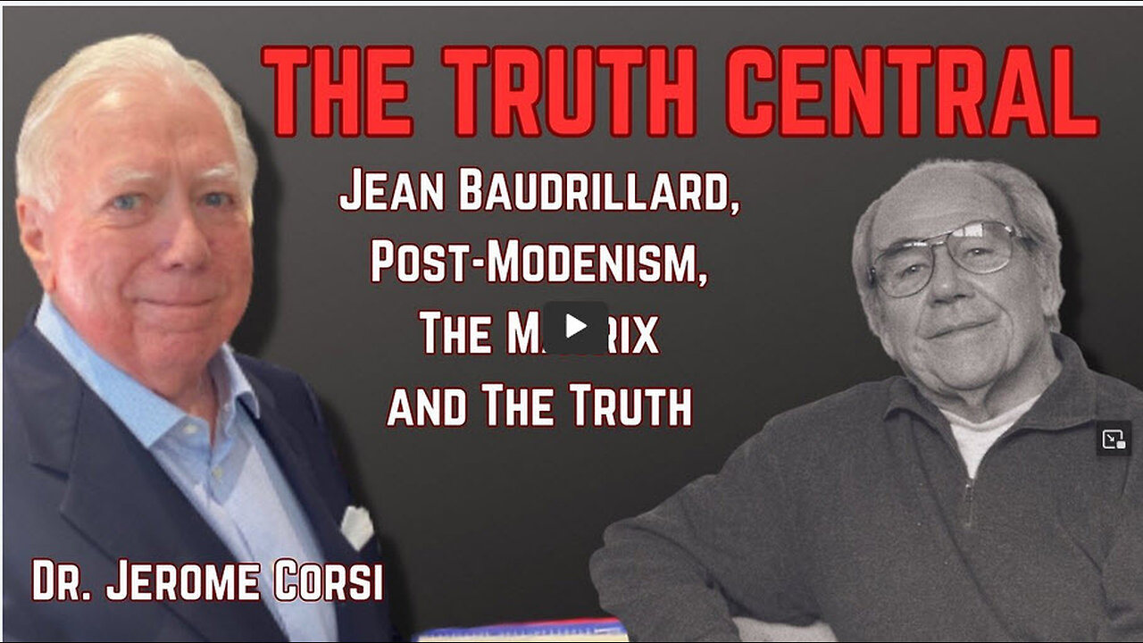 Jean Baudrillard, Post-Modernism, the Matrix and the Truth