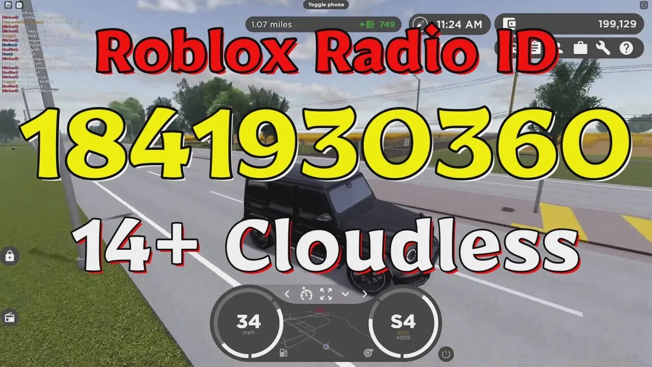 Cloudless Roblox Radio Codes/IDs