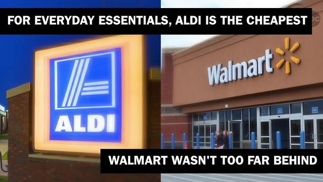 Price comparison: Kroger vs. Meijer vs. Target vs. Walmart vs. Aldi vs. Marsh