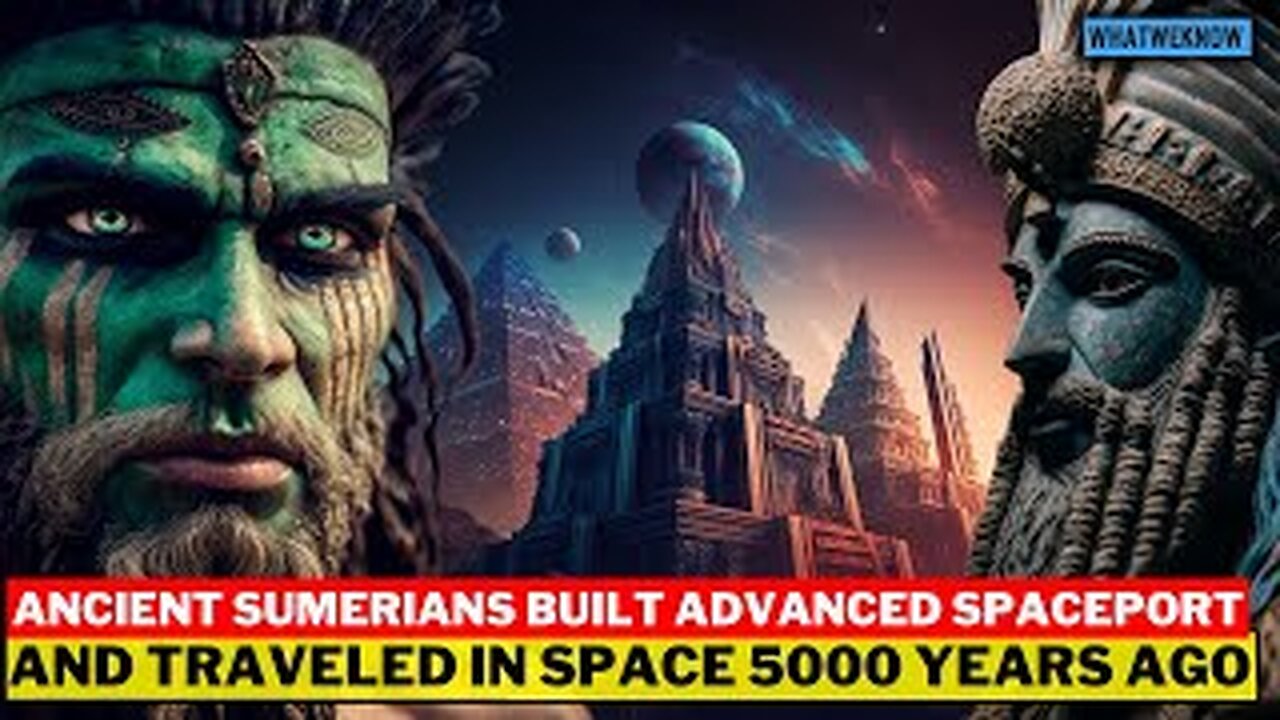 Ancient Sumerians Built Advanced Spaceport, And Traveled In Space 5000 Years Ago