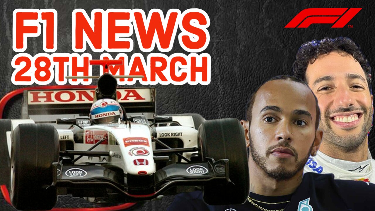 F1 News March 28th Honda Back in the UK!