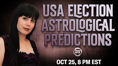 🇺🇸USA ELECTION ASTRO PREDICTIONS with MEG - OCT 25