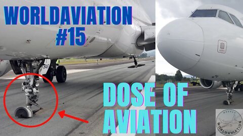 Plane Nose Wheels Ground Off While Performing an Emergency Landing