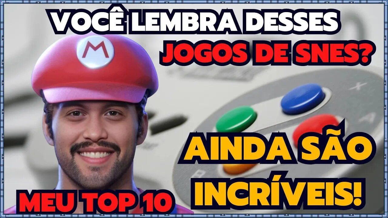 Top 10 Jogos de SNES que Você Precisa Jogar de Novo!