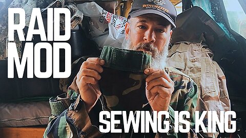 RAID MOD Knowing How to Sew Makes you A VALUABLE ASSET after SHTF #bdu #tacticalgear #sewing