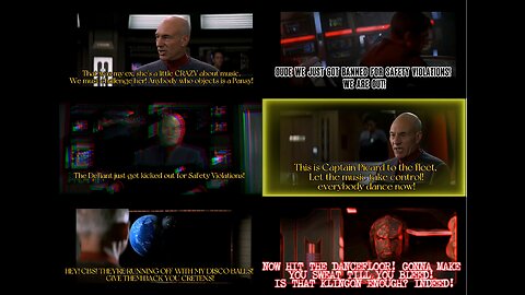 Star Disco The Dance of Sector 001 (Star Trek First Contact Parody)
