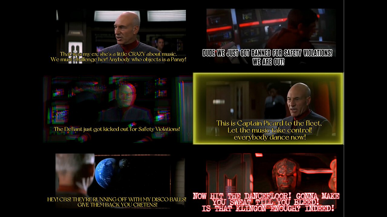 Star Disco The Dance of Sector 001 (Star Trek First Contact Parody)