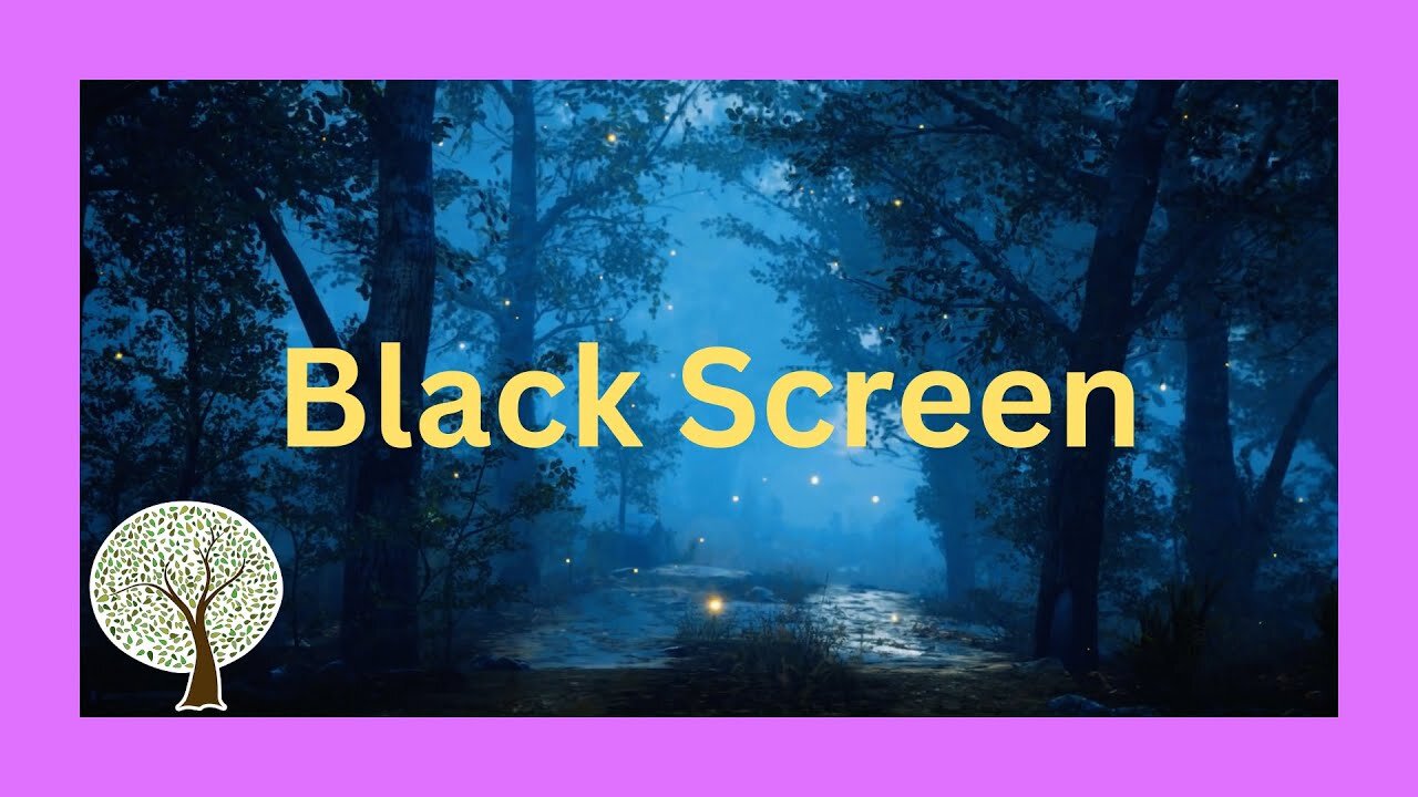 Black Screen Sleep Music 🌙 for Peaceful Nights | Deep Sleep Music