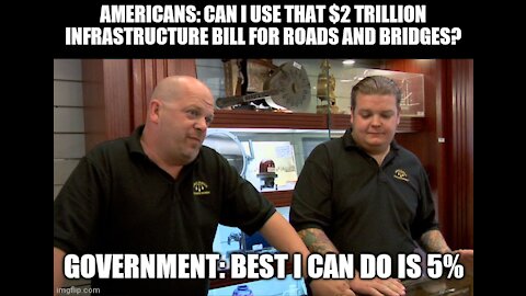Codename Infastructure: Decrypts to "Taxes and Totalitarianism"