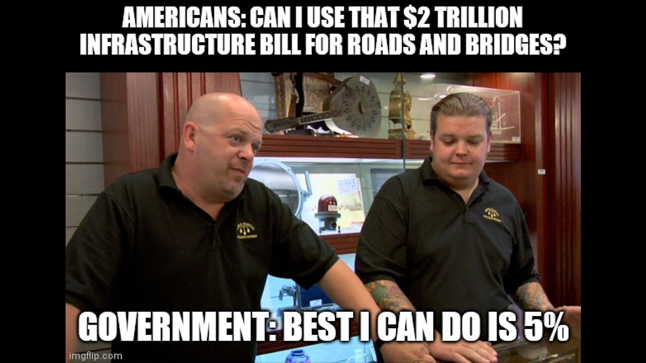 Codename Infastructure: Decrypts to "Taxes and Totalitarianism"