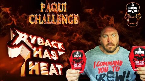 Ryback Has Heat 2020 Paqui 2 Chip Challenge Driving Carolina Reaper Scorpion Pepper 🥵