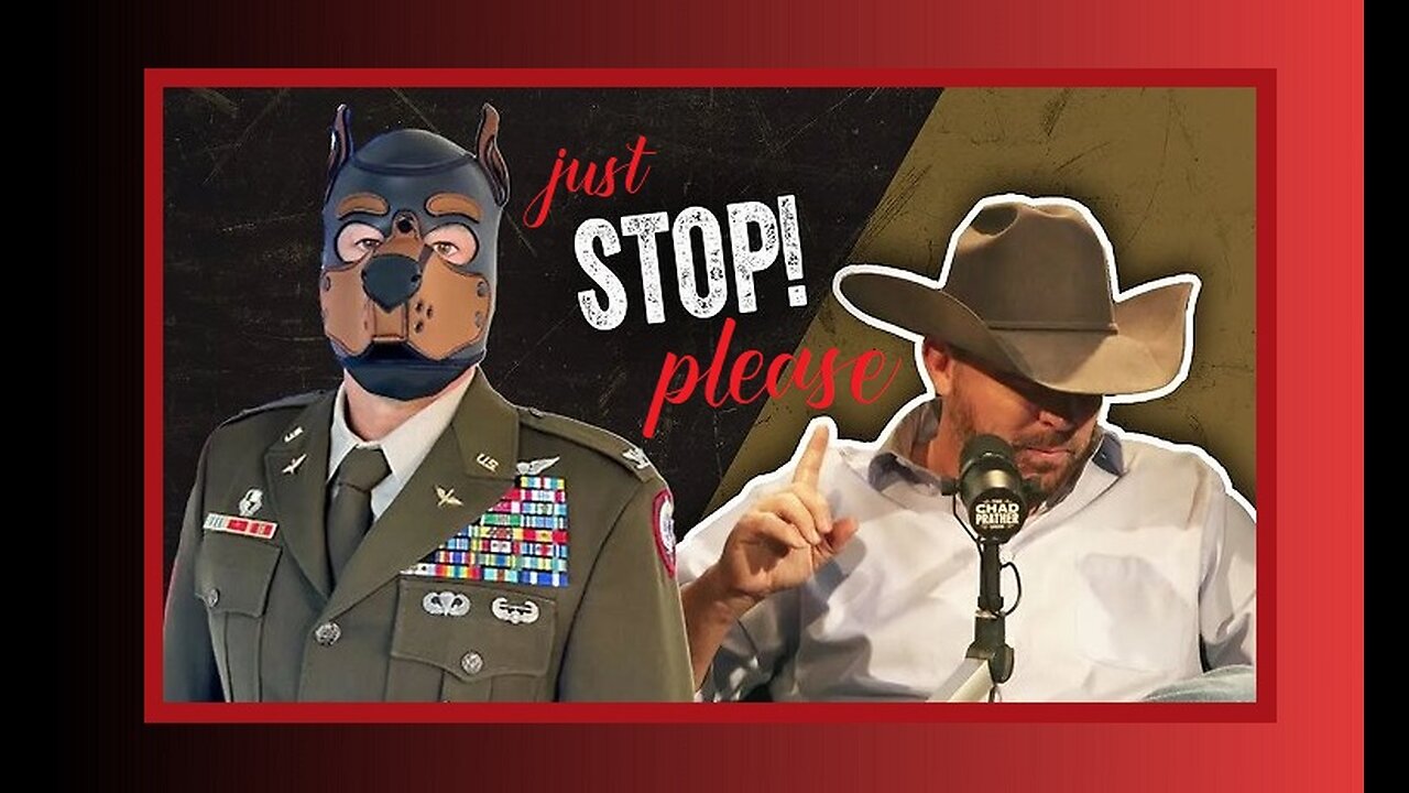 WHAT? Woke US Army Colonel Wear Pup KINK Mask | Chad Prather
