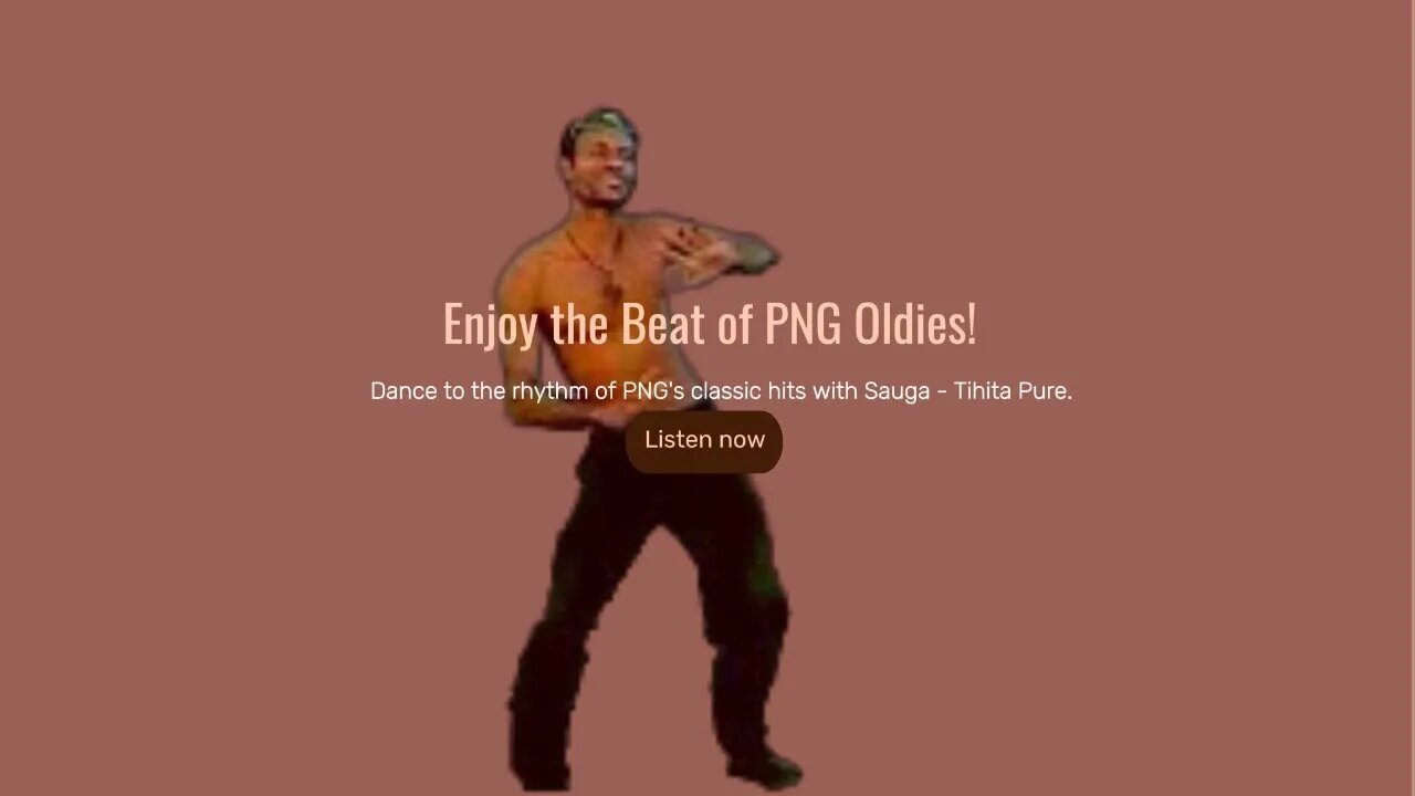Enjoy the beat of PNG Oldies - Sauga - Tihita Pure