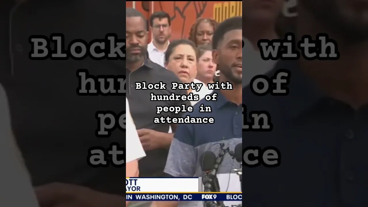 #news #police #baltimore Police are stonewalled by community members in Baltimore block party