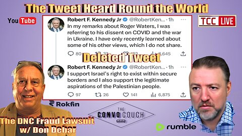 Breaking Down The Tweet Heard Round the World & a Closer Look @ the DNC Fraud Lawsuit w/ Don Debar