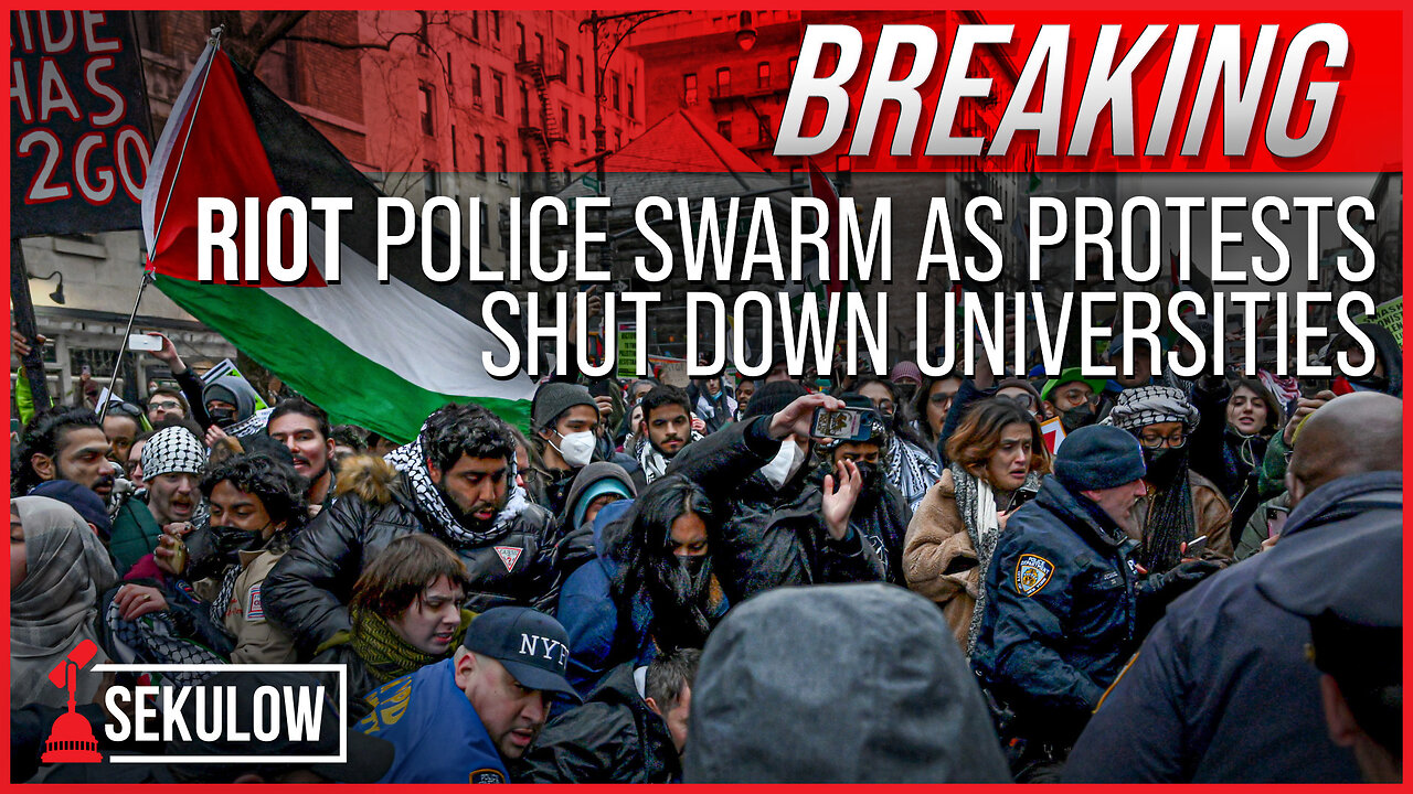 BREAKING: RIOT Police Swarm as Protests Shut Down Universities