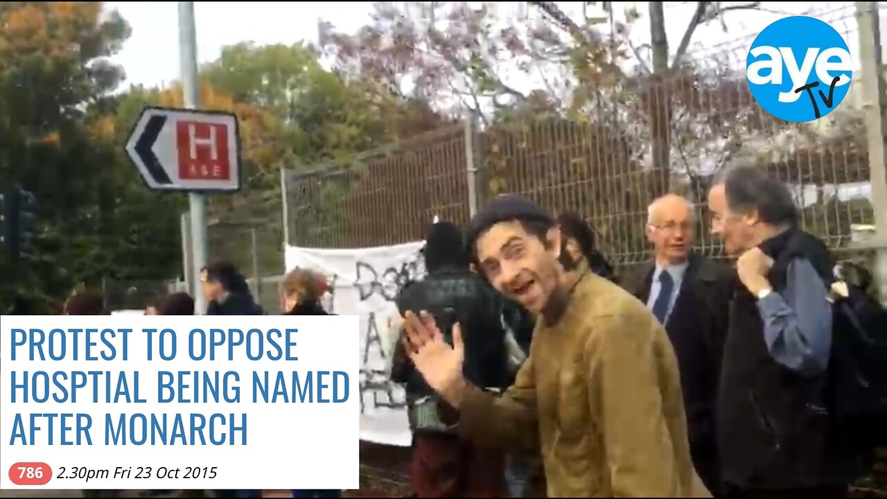 ⚠️ PART 2 - PROTEST TO OPPOSE HOSPITAL BEING NAMED AFTER MONARCH