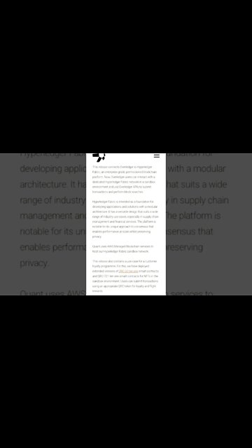 GREAT NEWS FOR QUANT NETWORK, SUPER BULLISH #altcoin #quantnetwork #cryptoinvesting #hyperledger