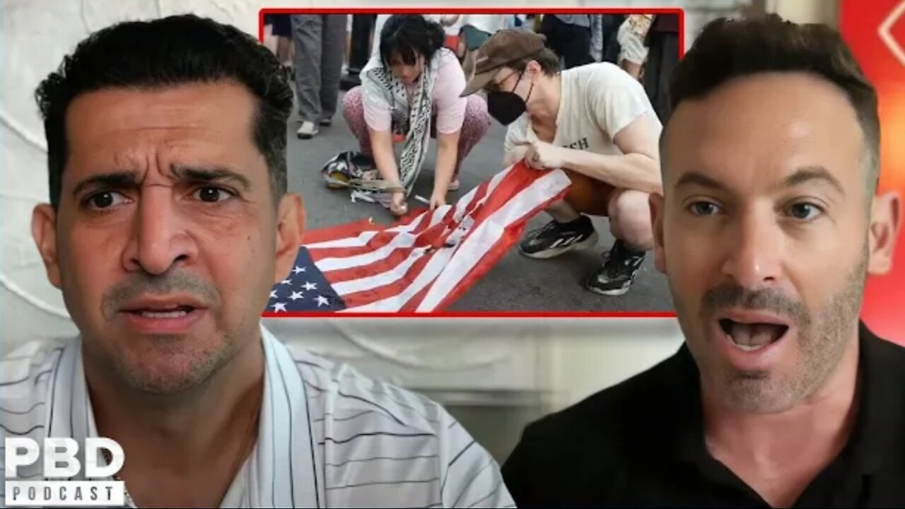 "20 Years In PRISON!" - Should Pro-Palestine Protesters Face Charges for July 4th Flag Burning?