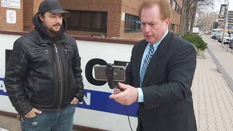 David Menzies interviews event organizer facing jail (lockdown)