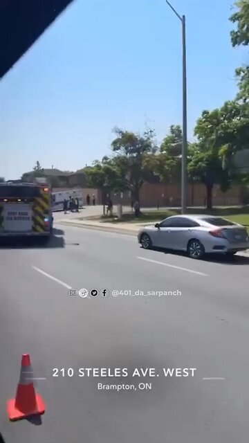 Brampton Accident