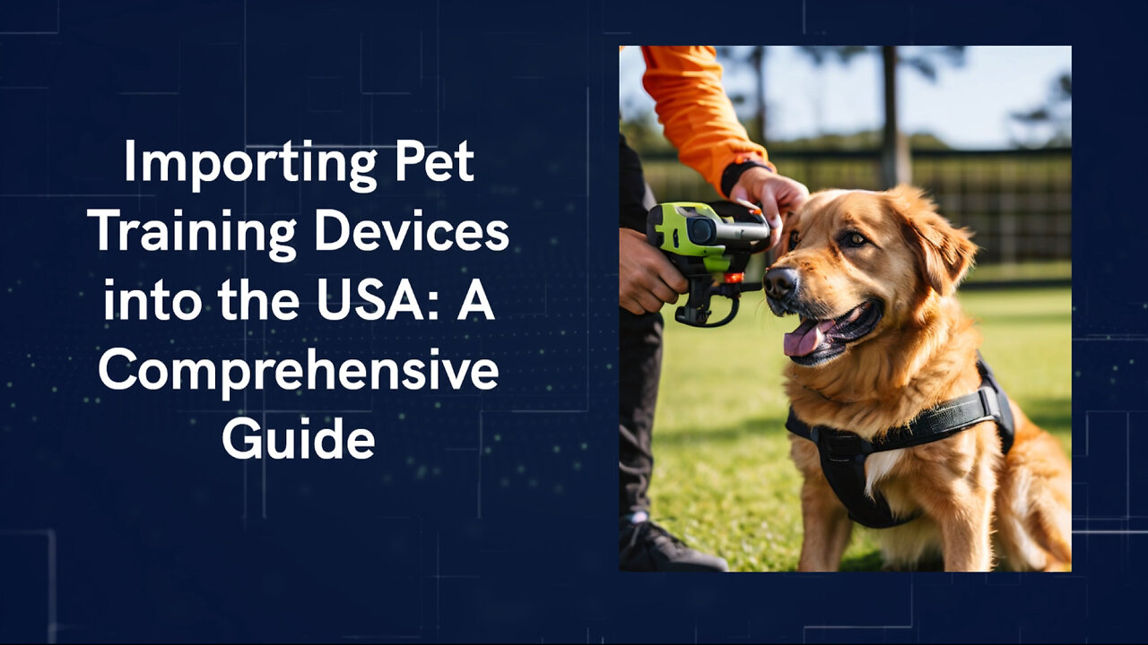Tips and Tricks for Importing Pet Training Devices into the USA