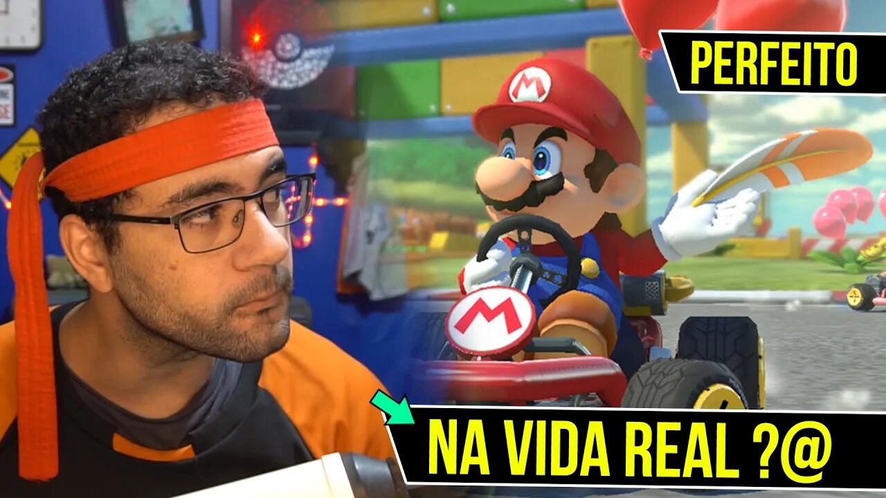 Rk play reage ao Mário kart na vida real ? 🙀