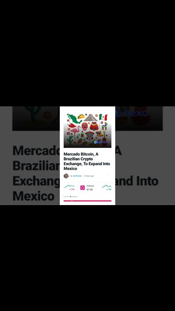 A Brazilian Crypto Exchange, To Expand Into Mexico @aantonop #cryptomash #cryptonews #viral #mexico